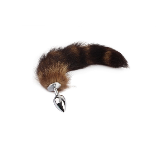 Fierce Euphoria - Frisky Fox Tail Butt - Анальна пробка з хвостом, 4х2.7 см - купити в Україні | Секс шоп SEX-SHOP.ua