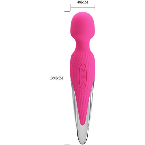 LyBaile Pretty Love Antony Pink - Вибратор с функцией нагрева, 26х4.8 см (розовый)