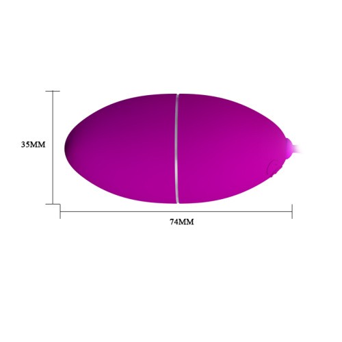 Pretty Love Hyper Egg Purple - Виброяйцо (пурпурный)