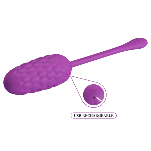 Pretty Love Marina Vibrating Egg Purple - Виброяйцо, 19,7 см (фиолетовый)