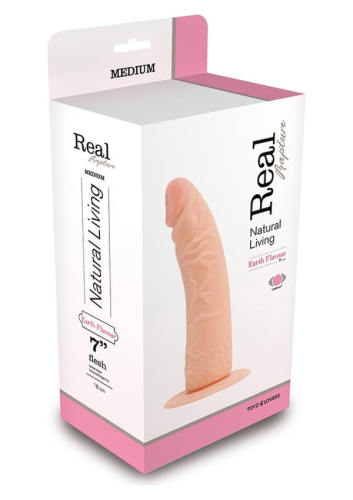 Toyz 4 Lovers Real Rapture Earth Flavour 7 - Вибратор,18х4.5 см