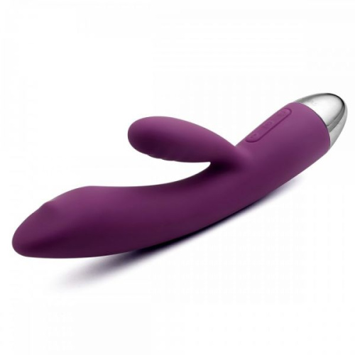 Svakom Trysta Violet - Вибромассажер с инновационными методами стимуляции, 18.5х3 см (фиолетовый) - sex-shop.ua