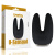 LoveToy O-Sensual Rapture Twin Black - Елегантний вібратор, 9х6 см - купити в Україні | Секс шоп SEX-SHOP.ua