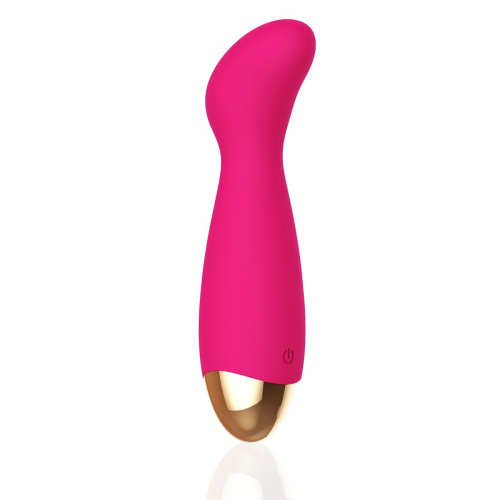 Rianne S: Boa Mini Pink - Вибратор для точки G, 14х3.5 см (розовый) - sex-shop.ua