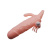 LyBaile Brave Men Vibrating Sleeve Flesh - Насадка на пенис, +3 см (телесный)