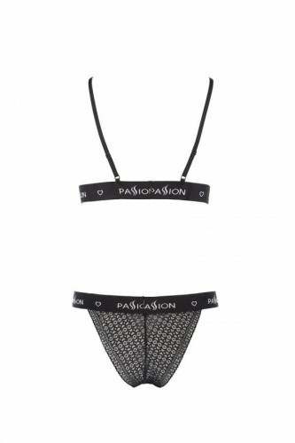 Passion Exclusive Glamiss Set - Комплект белья, S/M (чёрный)