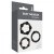 Набор из 3 эрекционных колец Easy Squeeze Cock Ring Set