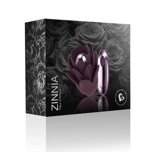 Rocks Off Zinnia - Нежный вибростимулятор-цветок, 8х6 см - sex-shop.ua