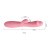 Pretty Love Snappy Vibrator Flesh - перезаряжаемый вибратор-кролик, 19.5х3.2 см (розовый)