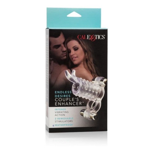 CalExotics Endless Desires - насадка с вибрацией, 10х2.5 см (прозрачный)