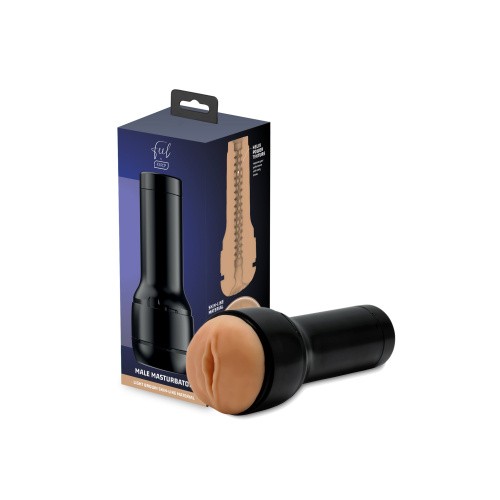 Kiiroo Feel Stroker Light Brown - Мастурбатор для секс-машини Kiiroo Keon, 22 см - купити в Україні | Секс шоп SEX-SHOP.ua