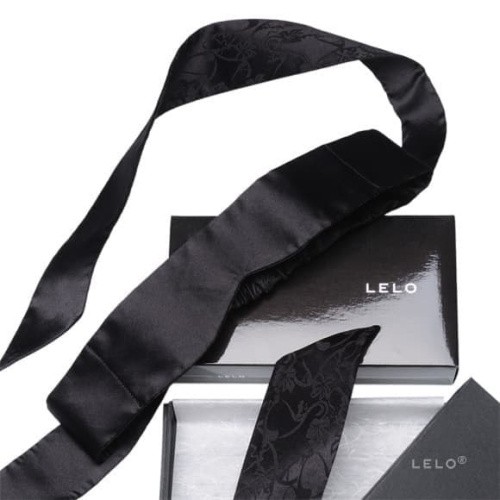 Lelo Intima - Шелковая маска (черный) - sex-shop.ua