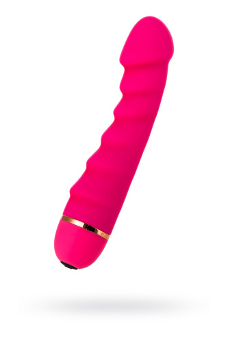 A-Toys By Toyfa - Ребристый вибратор для точки G, 16х3 см