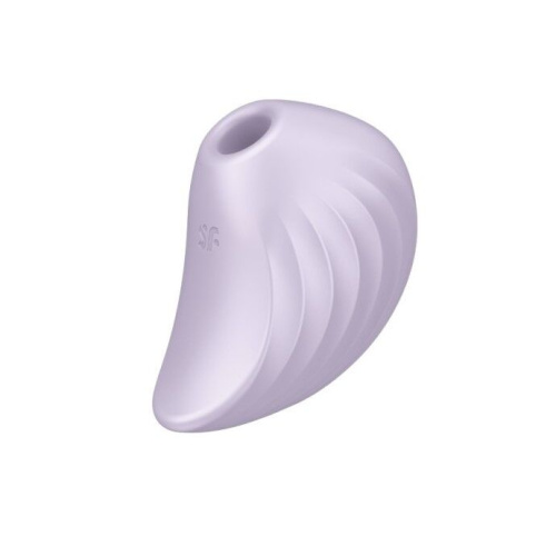 Satisfyer Pearl Diver - Вакуумний кліторальний стимулятор у вигляді мушлі, 9.1х5.1 см (фіолетовий) - купити в Україні | Секс шоп SEX-SHOP.ua