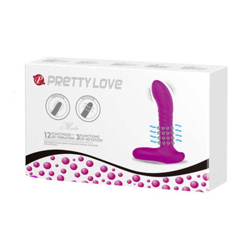 LyBaile Pretty Love Stimulation Toy Purple - Универсальный массажёр, 15.6х3.2 см (фиолетовый)