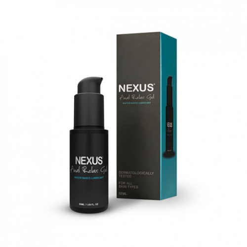 Nexus Relax Anal Relaxing Gel - Анальный лубрикант на водной основе, 50 мл