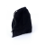 Boss Jewellery Gold Heart Plug Black - Анальная пробка с кристаллом, 7х2,7 см (черный)