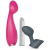 We-Vibe Tango Pleasure Mate Collection - Вибратор с двумя разными насадками, 9х2 см (белый)