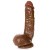 Фаллоимитатор TLC® Adam's PleasureSkin® Cock, 19,68х5,3 см (коричневый) - sex-shop.ua