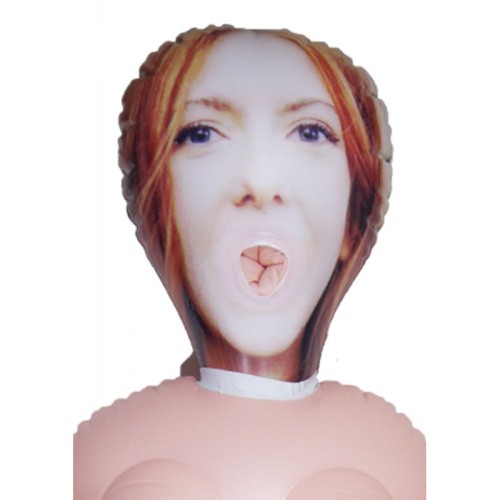 Boss Rozwódka - Надувная кукла со вставкой из киберкожи и вибрацией - sex-shop.ua