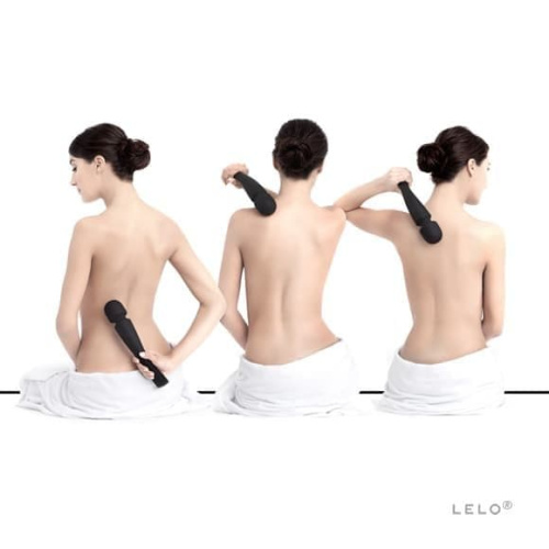 Lelo Smart Wand-Професійний великий масажер, 30х6 см (слонова кістка)