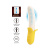 Pretty Love Banana Geek Vibrator - Вибратор, 19,5 см (желтый) - sex-shop.ua