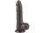 LoveToy Sliding-Skin Dual Layer Dong 8" - Фаллоимитатор, 20 см (черный)