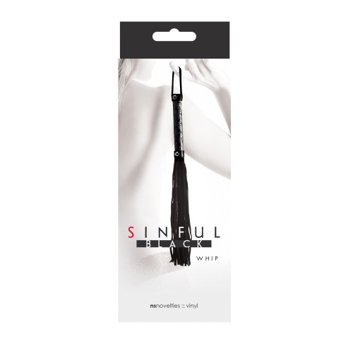 Ns Novelties Sinful Whip - Хлыст виниловый - sex-shop.ua