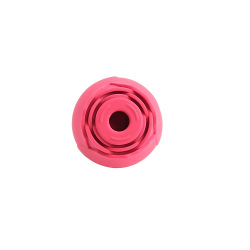 Chisa Rose Petal (Rose Red) - Вакуумний кліторальний стимулятор, 5,8 см (червоний)