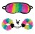 Pipdream Pride Play Set - Меховые наручники и маска на глаза