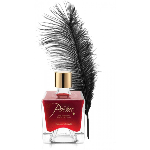 Bijoux Indiscrets Poême - Wild Strawberry - Краска для тела