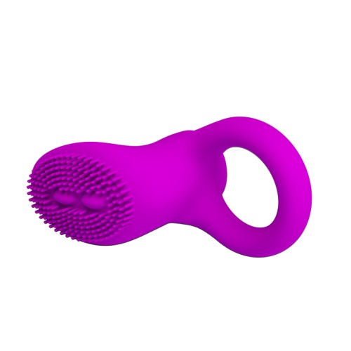 Pretty Love Cobra Penis Ring Vibrating Purple - Віброкільце, 7,6 см (фіолетовий)