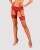 Obsessive Lacelove stockings - сексуальные чулки с кружевом, XS/S (красный)