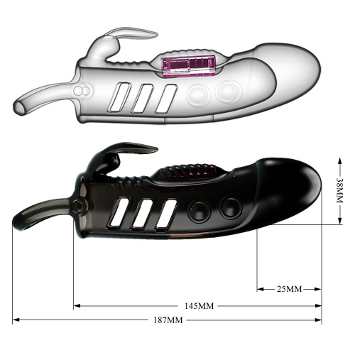 Насадка на пенис Pretty Love Sloane Vibrating Penis Sleeve