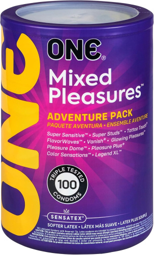 ONE Mixed Pleasures, 100 шт