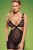 Сексуальный комплект Obsessive Swanita chemise (S/M)
