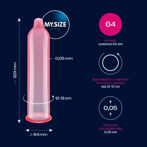 My.Size Pro 64, 36 шт