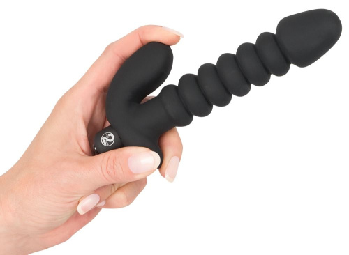 Анальний вібратор Black Velvets Vibrating Medium - купити в Україні | Секс шоп SEX-SHOP.ua