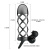 LyBaile Pretty Love Vibro Penis Sleeve Black I - Насадка на член, 13.5х3.6 см - купити в Україні | Секс шоп SEX-SHOP.ua