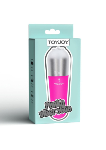 Toy Joy Funky Vibrette - вибропуля, 10.5х3 см (пурпурный) - sex-shop.ua