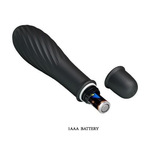 LyBaile - Pretty Love Solomon Vibrator - Классический вибратор, 12.3х3.9 см (чёрный)