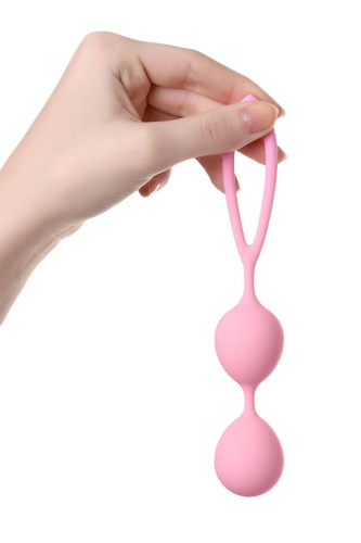 A-Toys By Toyfa - Вагінальні кульки, 8,5х3,1 см (рожевий) - купити в Україні | Секс шоп SEX-SHOP.ua