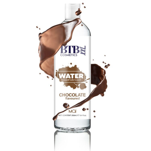 BTB Flavored Chocolat - Змазка на водній основі з ароматом шоколаду, 250 мл - купити в Україні | Секс шоп SEX-SHOP.ua