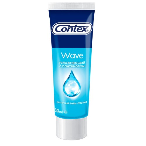 Contex Wave - увлажняющая смазка на водной основе с пантенолом, 30мл - sex-shop.ua