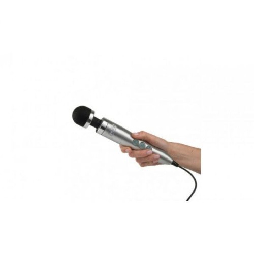 Doxy Number 3 Silver очень мощный вибратор микрофон в металлическом корпусе, 28х4.5 см (серебристый) - sex-shop.ua