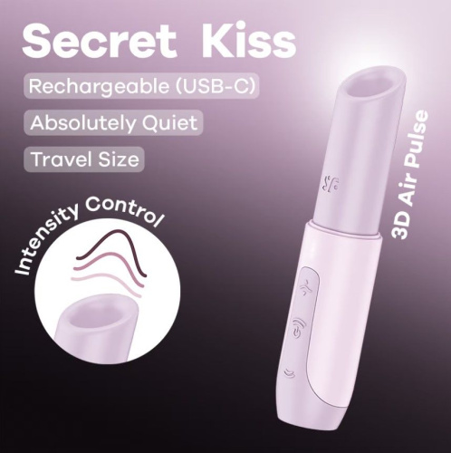 Вакуумный стимулятор клитора Satisfyer Secret Kiss