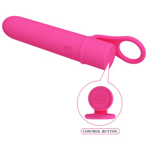 Pretty Love Ladon Vibrator Pink - Вибратор, 13.5х2.2 см (розовый)