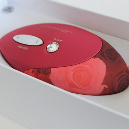 Womanizer W-500 Red/Rose - Клиторальный стимулятор, 12 см (розовый) - sex-shop.ua