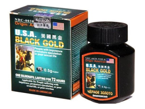 Препарат для потенции Американское черное золото ( USA Black Gold) - sex-shop.ua