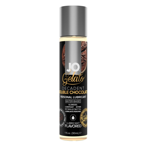 System JO GELATO Double Chocolate - смазка на водной основе, 30 мл. - sex-shop.ua